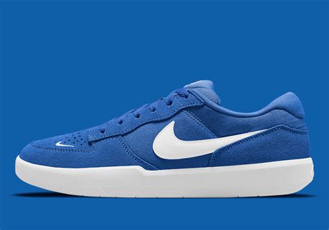 nike sb blau weiß|Nike SB – Air Force 58 – Sneaker in Weiß und Blau .